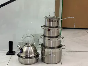 Zepter 12-Piece High-Quality Stainless Steel Induction Cookware Set
