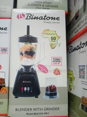 Binatone 600w Blender With Grinder In