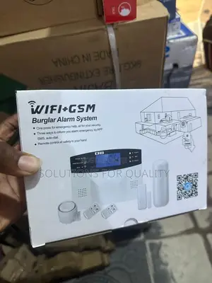 Wifi and GSM Burglari Alarm System