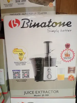 Binatone Je-580 Juice Extractor Black
