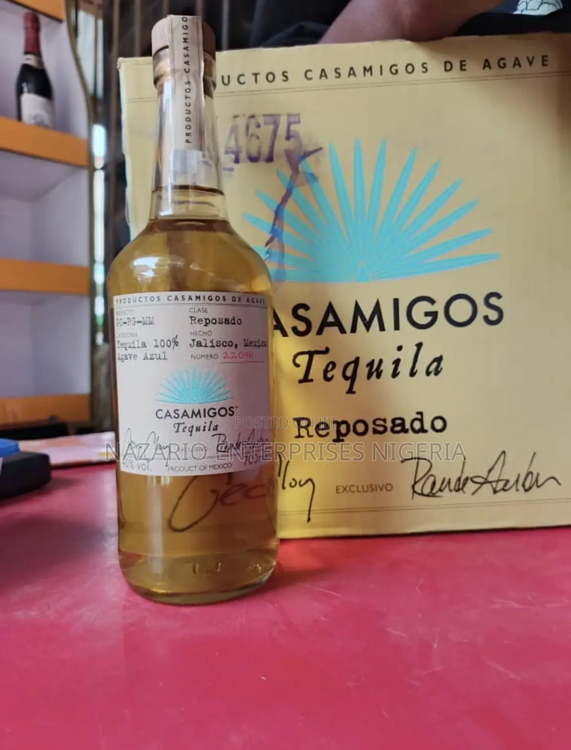Casamigos Gold Tequila