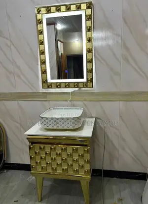 Luxury Gold Cabinet