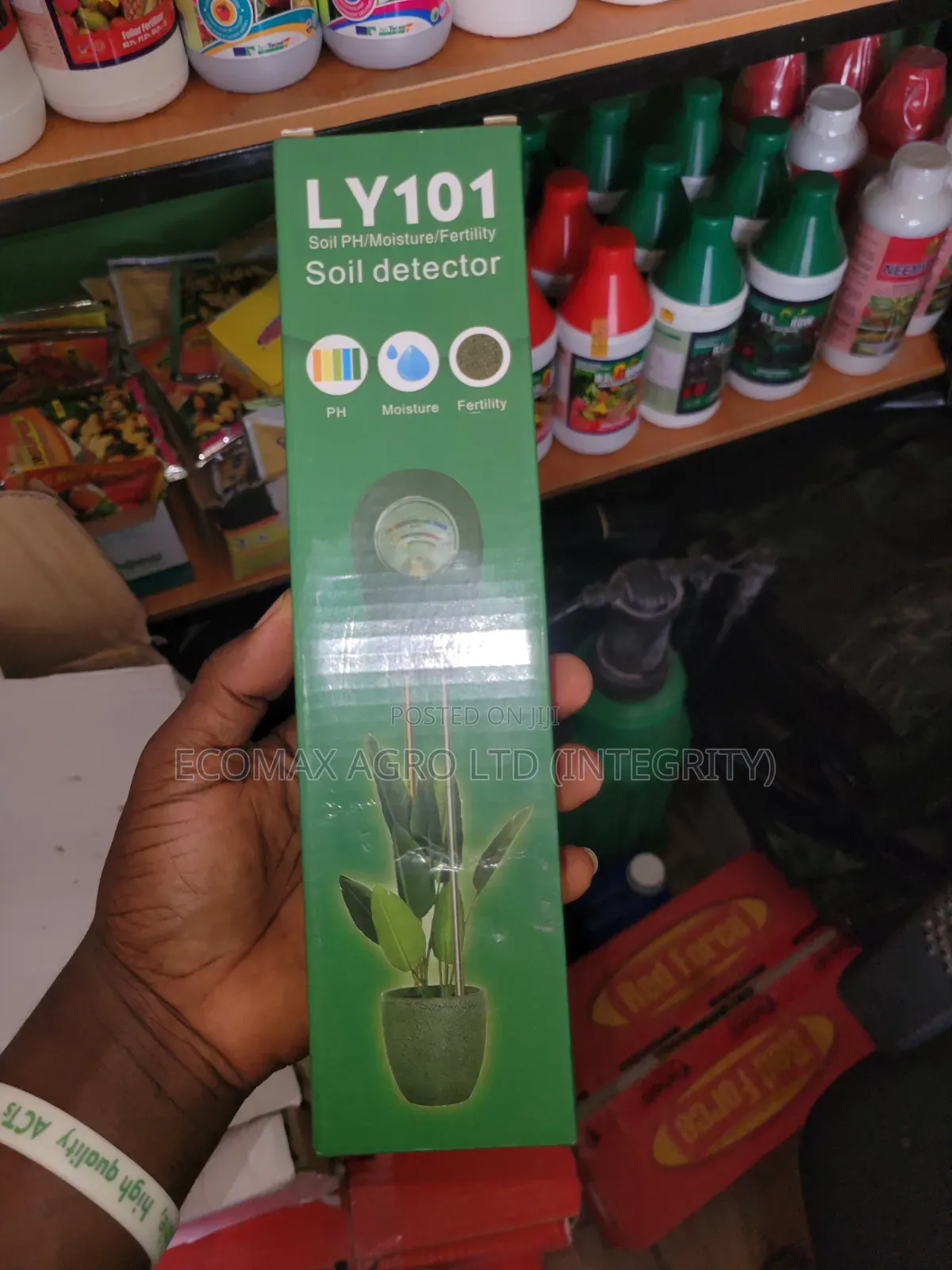 3in1 Soil Detector - Ph, Moisture Fertility