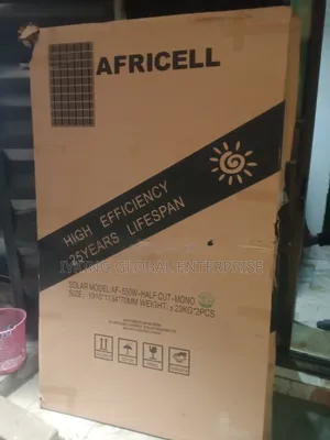 Africell Af-550w Half Cut Mono Solar Panel