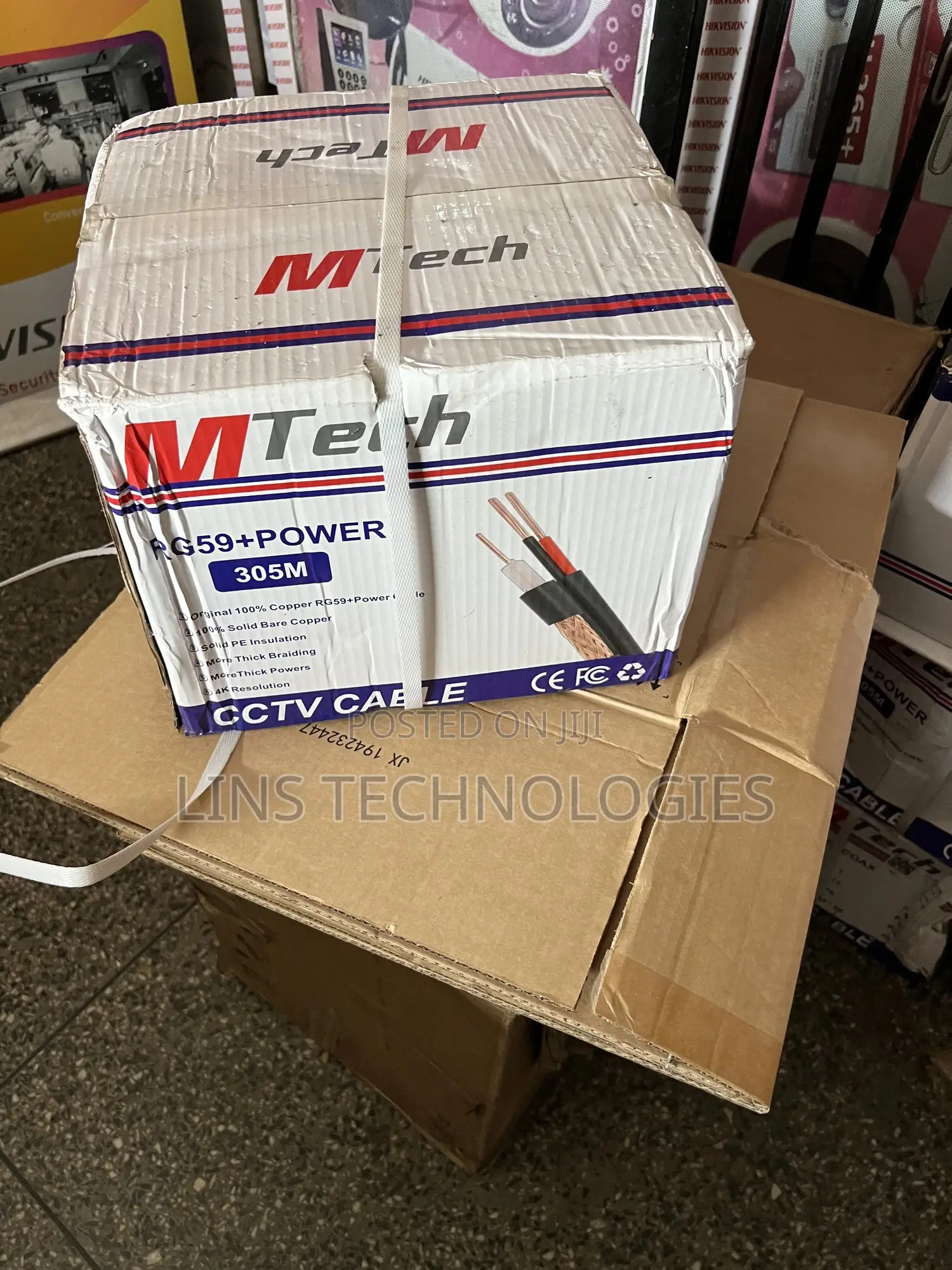 Rg-59 Coaxial Cable 305m