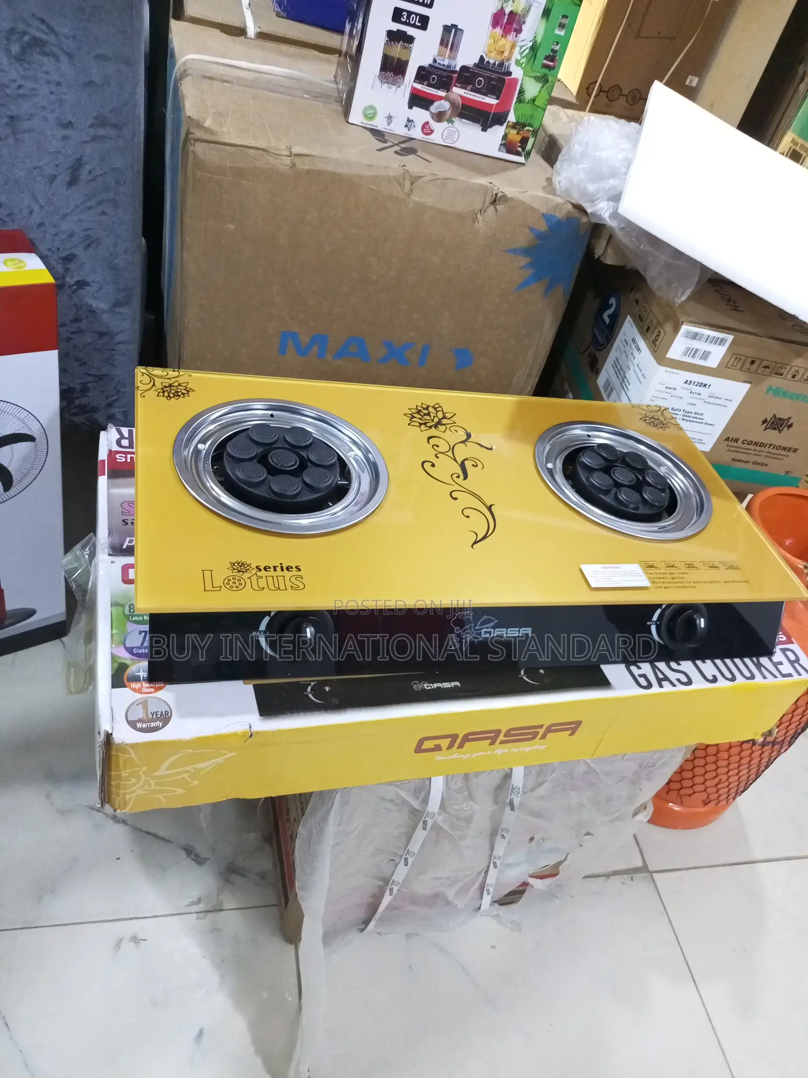 Qasa Glass Cooker – Strong Build Quality