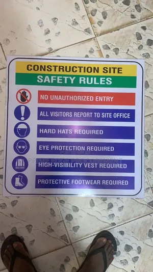 Construction Safety Signs