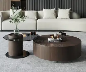 Modern Multi-Level Wooden Centre Table