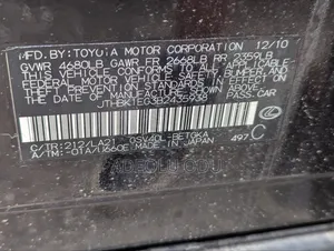 Lexus ES 350 2011 Pearl