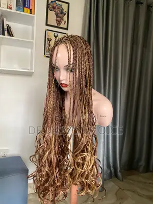 Curly Tip Carribean Braids