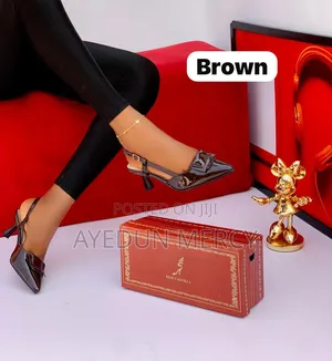 Half Shoe Pencil Heels