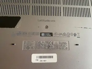 Laptop Dell Latitude 5410 8GB Intel Core i5 SSD 256GB