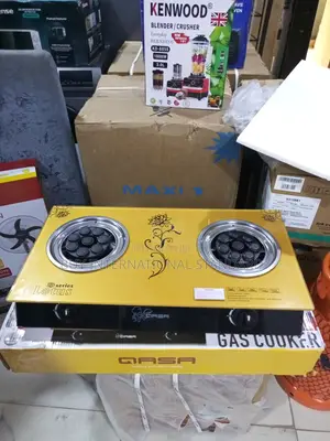 Qasa Glass Cooker – Strong Burner Easy Ignition