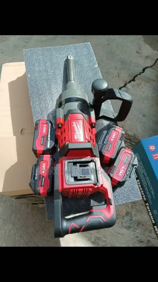 Cordless Impact Wrench Machine