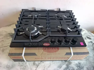 Original Kimax 4 Burner Auto Ignition Gas Hob.