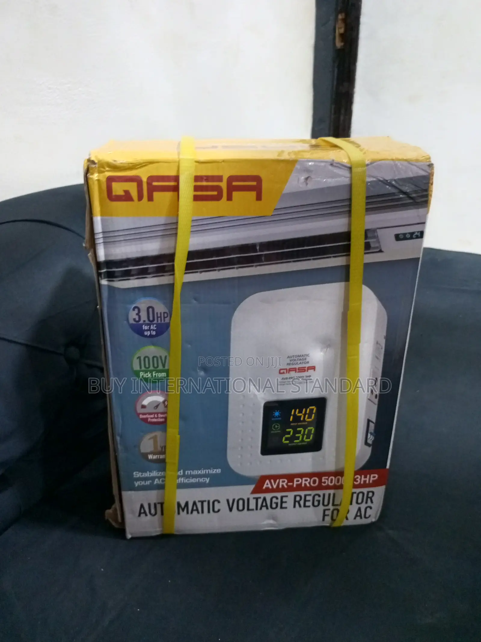 Qasa Power Stabilizer – Wall Mounted Electrical Safety