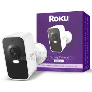Roku Battery Camera Weather-Resistant Indoor Outdoor Wireless Camera