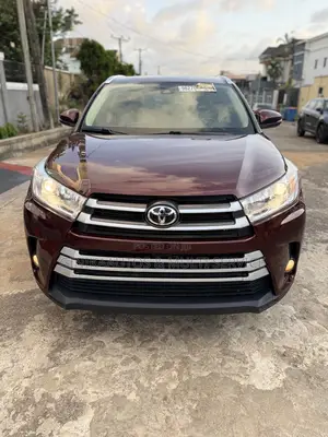 Toyota Highlander XLE 2019 Burgundy
