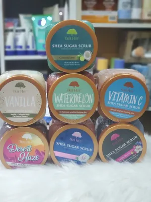 Tree Hut Shea Sugar Body Scrubs Vitamin C, Vanilla, Coconut Lime