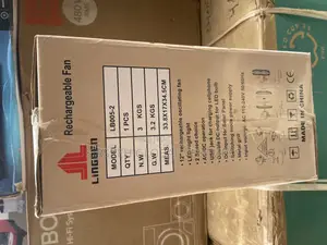 12” Table Top Lingben Solar Fan