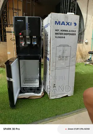 Maxi Yl2382s-B Water Dispenser With Storage Compartment