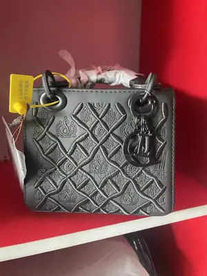 A Classy Black Mini Hand Bag