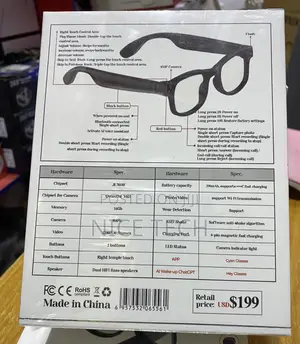 Ai Smart Glass Camera