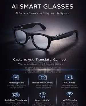 Ai Smart Glass Camera