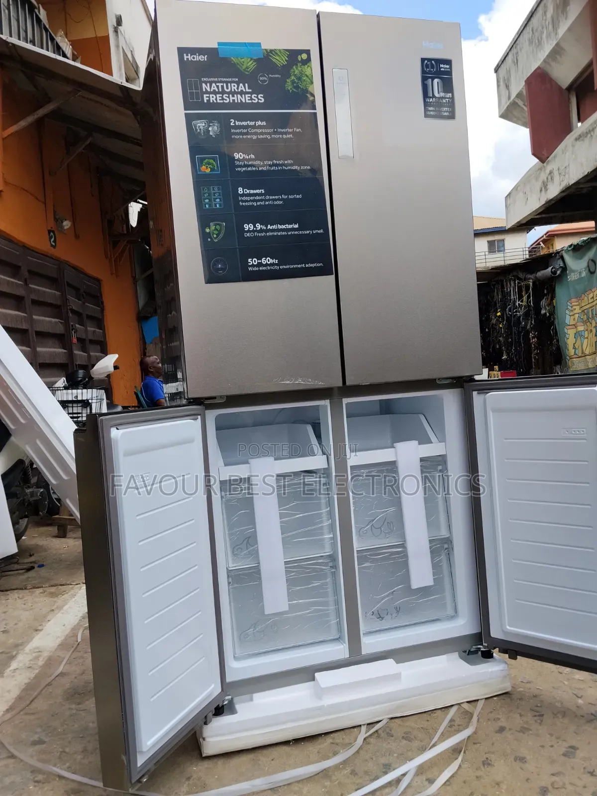 Brand New Haier Thermocool 525l Four Doors Inverter Side by Side