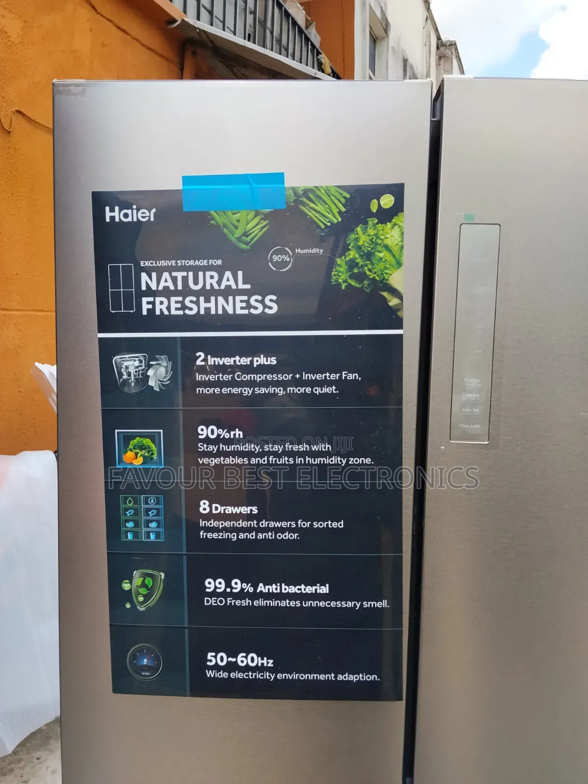 Brand New Haier Thermocool 525l Four Doors Inverter Side by Side