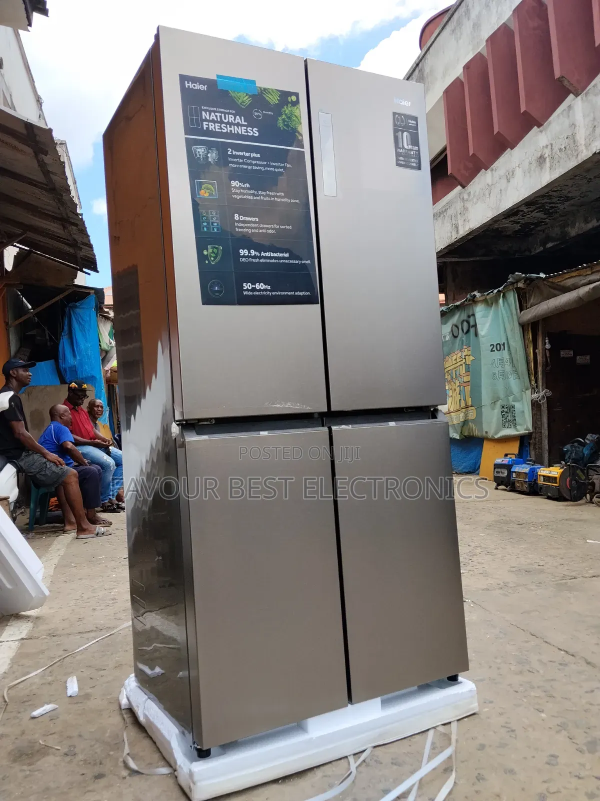 Brand New Haier Thermocool 525l Four Doors Inverter Side by Side