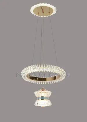 Crystal Halo Lantern Chandelier