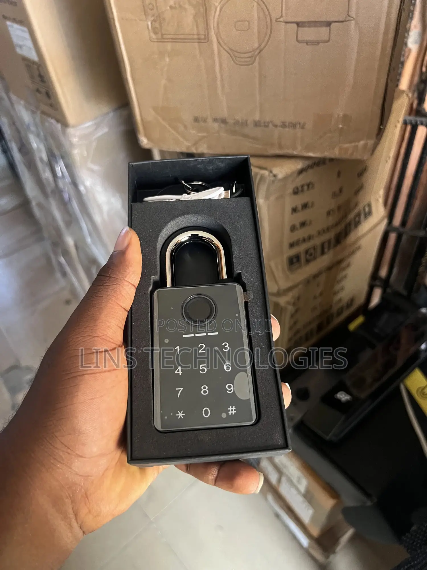 Fingerprints Padlock