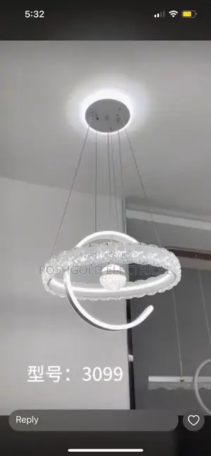 Model 3099 Orbital Crystal Chandelier
