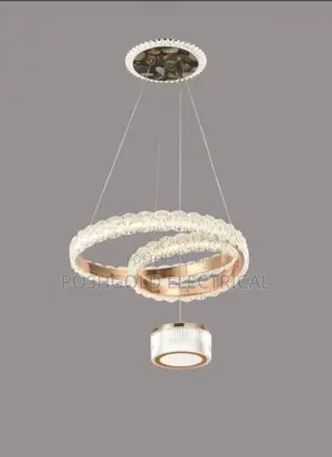 Rose Gold Dual Ring Chandelier