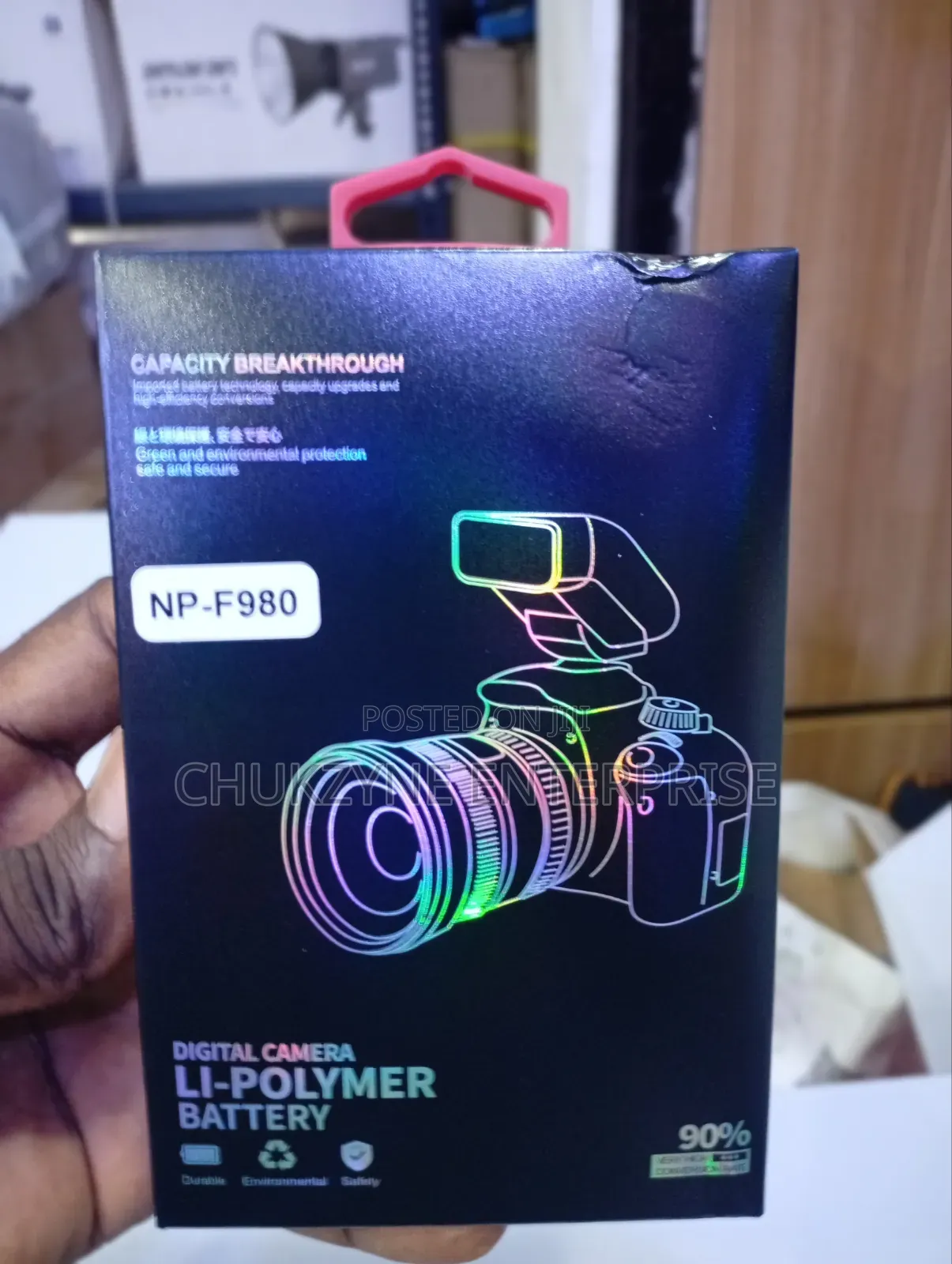 Digital Camera Li Polymer Battery.