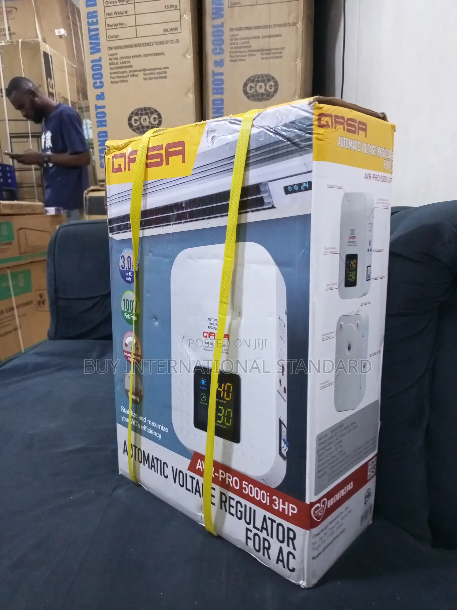 Qasa Stabilizer – Automatic Voltage Control System
