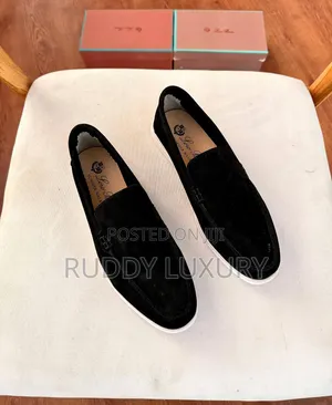 Luxury Minimalist Suede Loafers