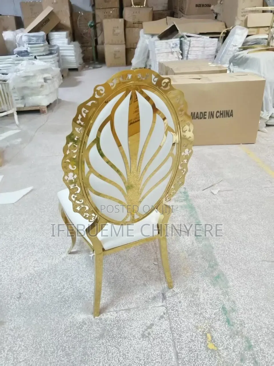 Flower Design Event Chair
