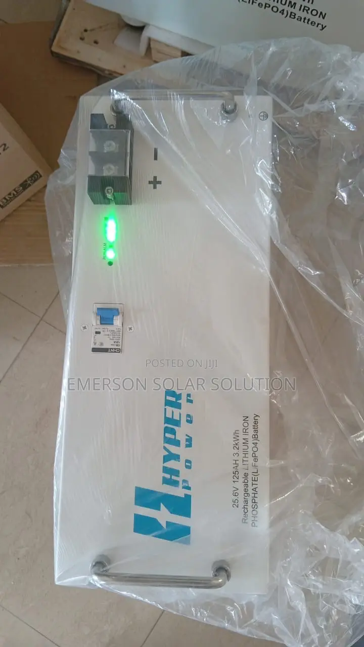 Hyper Power 3.2kwh 25.6v 125ah Lithium Battery