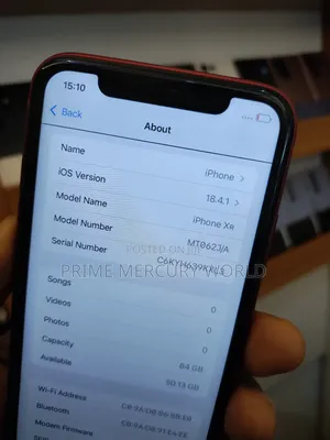 Apple XR 64 GB Red