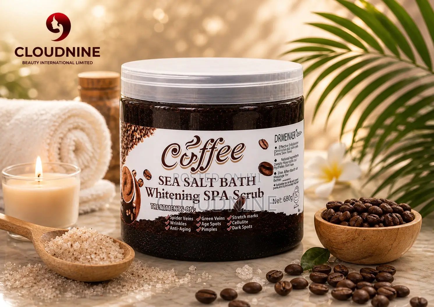 Coffee Sea Salt Bath