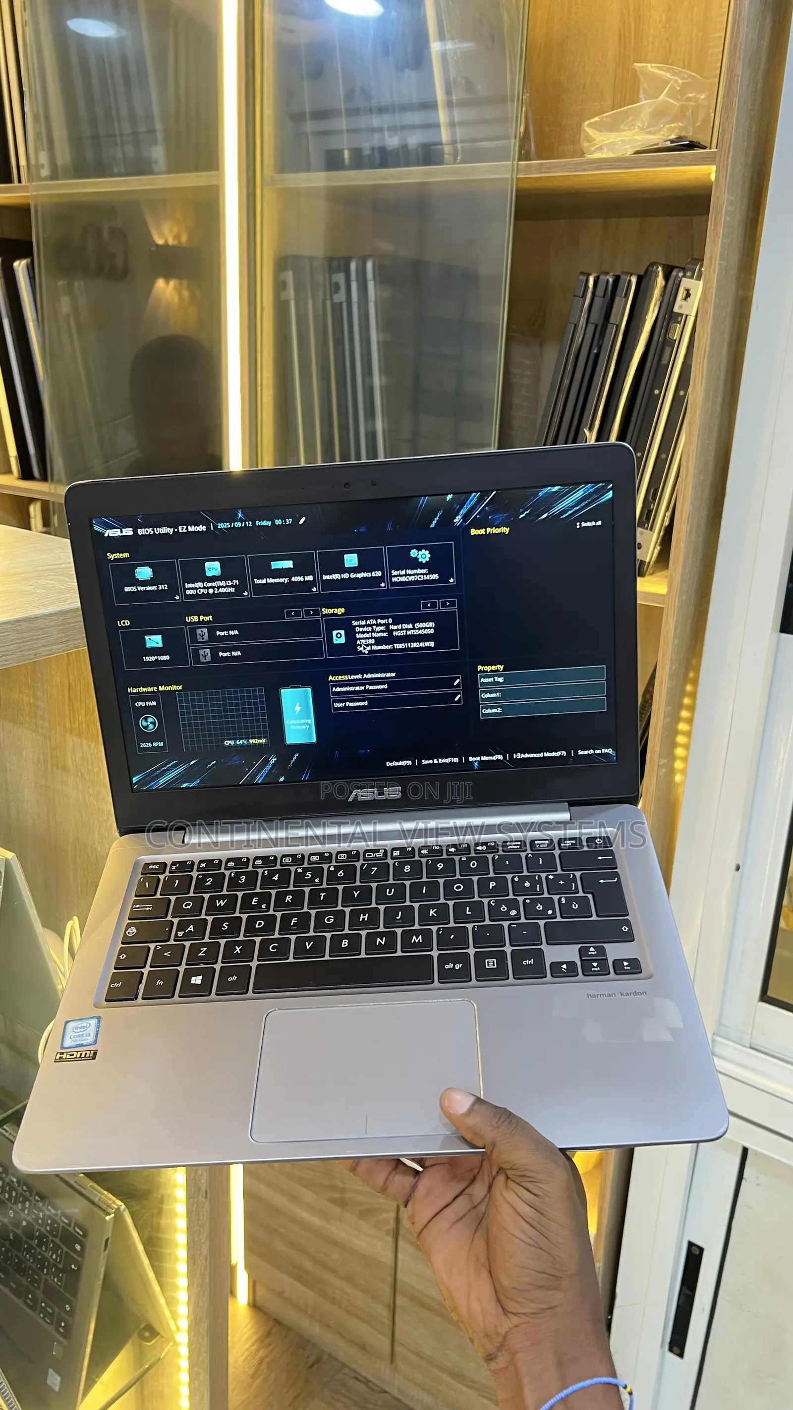 Laptop Asus ROG Strix Hero Edition 8GB Intel Core i3 HDD 500GB