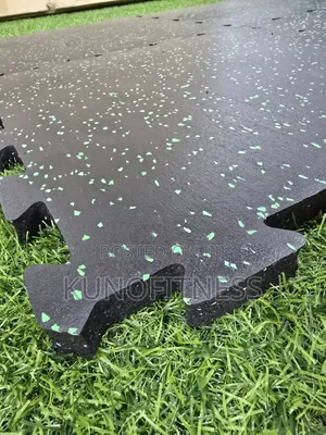 Gym Rubber Flooring Mat 20mm Heavy Duty – 4pcs/SQM