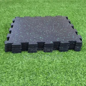 Gym Rubber Flooring Mat 20mm Heavy Duty – 4pcs/SQM
