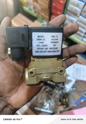 High Pressure Valve
