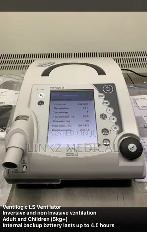 Brand New Portable Ventilogic Lowestein Ls Ventilator