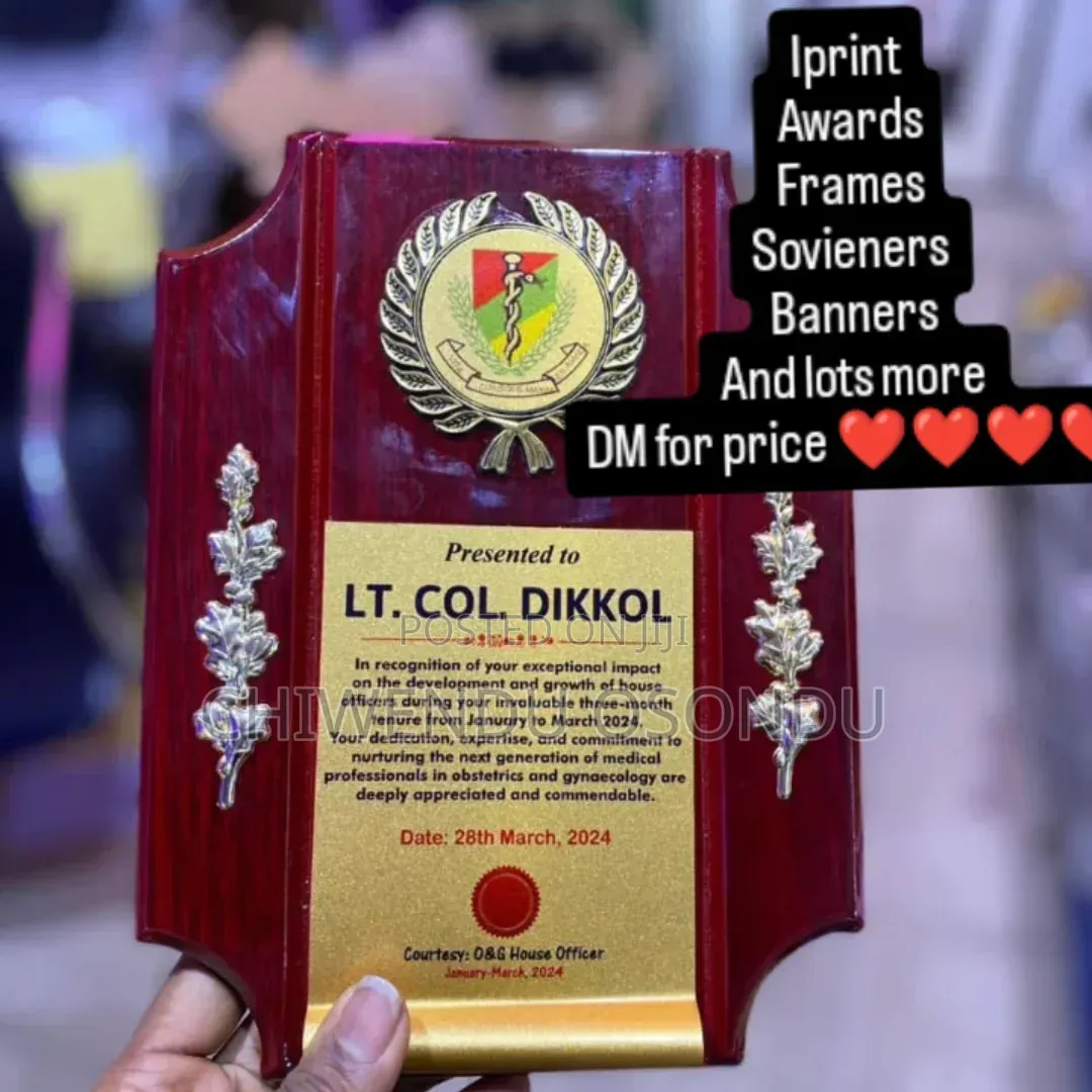 Award Plaque