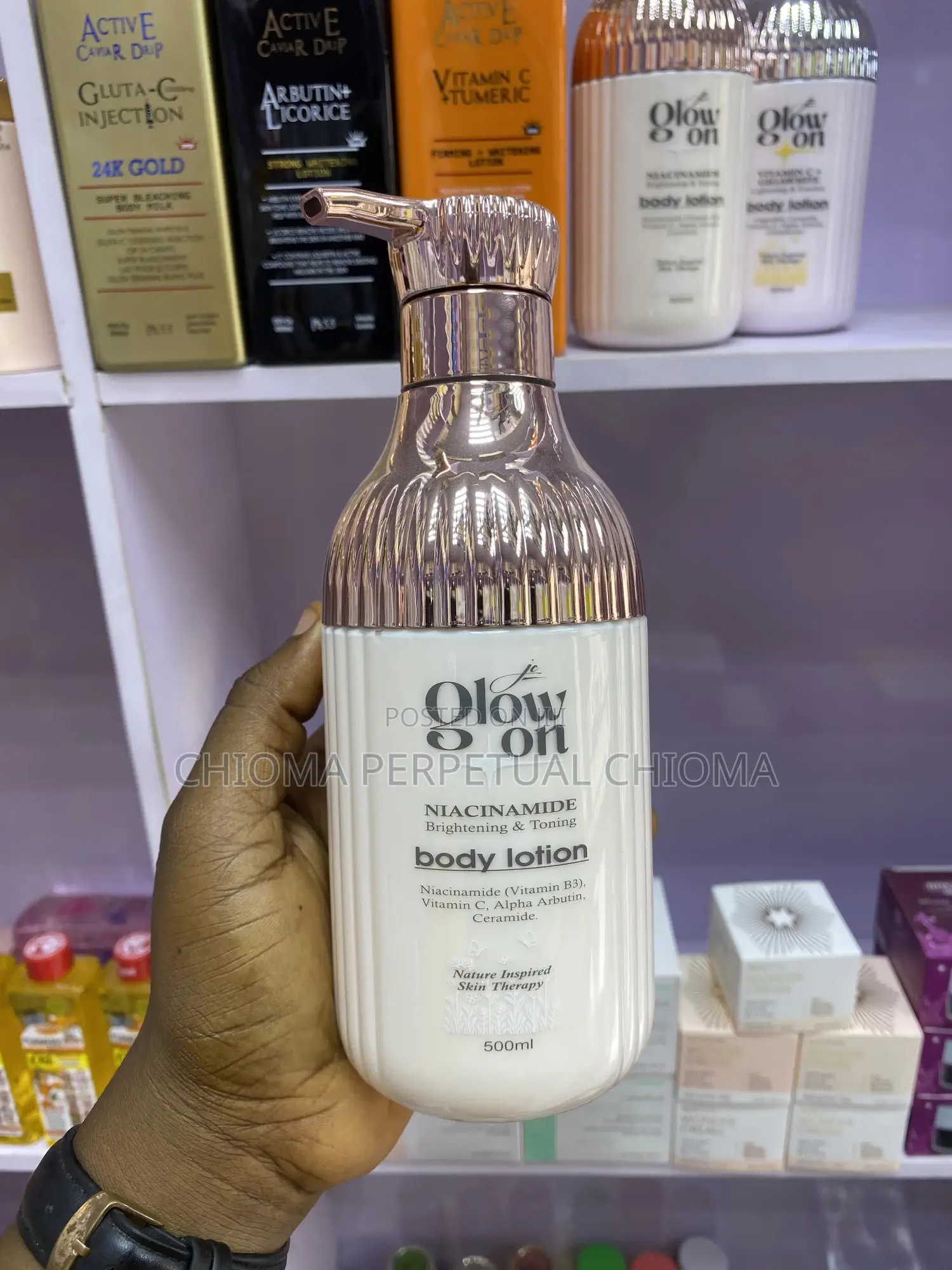 Glow on Body Lotion