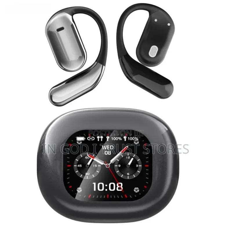 Ai Language Translation Earbuds Real Time Lcd Touch Screen